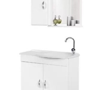 Kit Toucador Verona Branco Rorato
