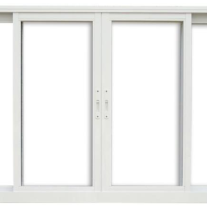 Janela 4 Folhas Vidro Esp Branca Esap