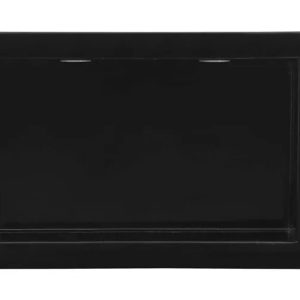 Nicho Preto 2 Leds Forma Artefatos